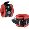 Backroom Menottes cuir noir et rouge XXdreamSToys