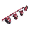 Barre de bondage rouge mains et pieds 50cm