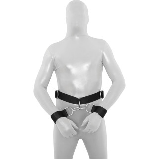 Ceinture réglable avec menottes mains