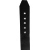 Collier cuir noir SLUT