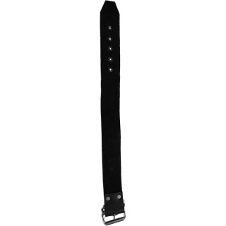 Collier cuir noir SLUT