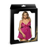 Charmante nuisette évasée Fuchsia 4XL
