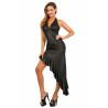 Robe longue asymétrique Wetlook S