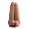 Gode double Tom of Finland sur ventouse