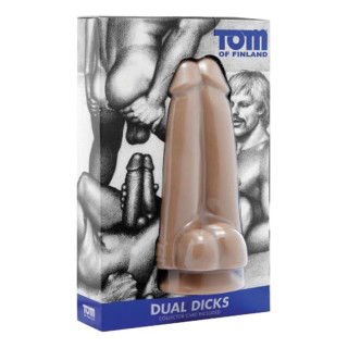 Gode double Tom of Finland sur ventouse