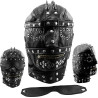 Masque Heavy noir en cuir