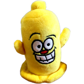 Peluche Capote Démoniaque jaune