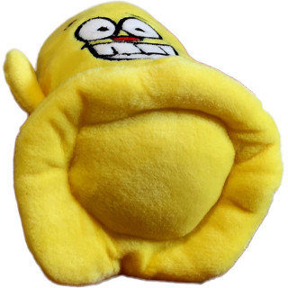 Peluche Capote Démoniaque jaune