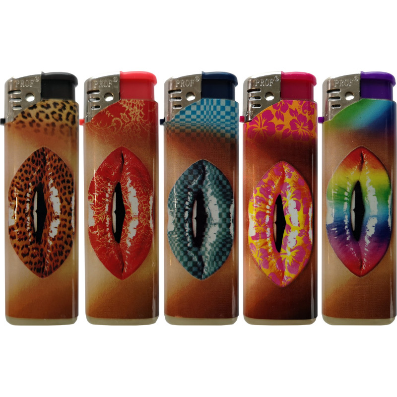 Briquet bouche sexy eléctronique rechargeable
