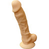 Gode ventouse et bourses 7" SilexD 17 x Ø3,8cm