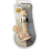 Gode ventouse et bourses 7" SilexD 17 x Ø3,8cm