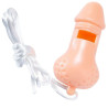 Sifflet pénis et testicules