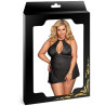 Charmeuse nuisette noire R80661 5XL-6XL