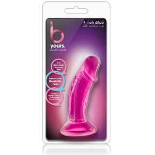 Gode ventouse jelly rose sweet'n'small 10cm