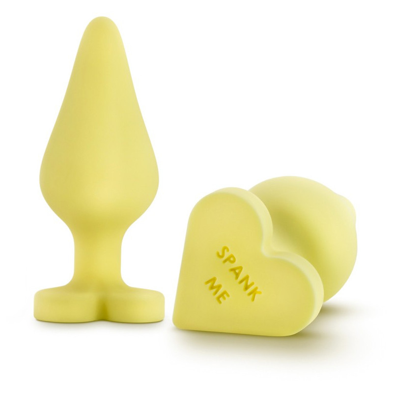 Plug jaune 95630 "SPANK ME" M