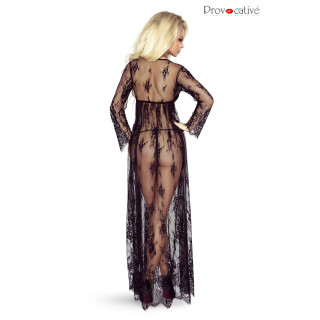 Nuisette dentelle longue So Elegant S-M de dos