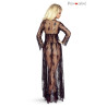 Nuisette dentelle longue So Elegant S-M de dos