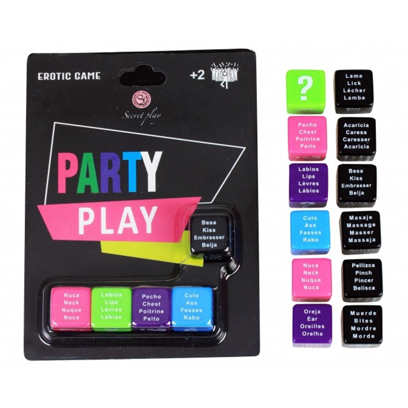 Jeu Party Play 5 dés coquins