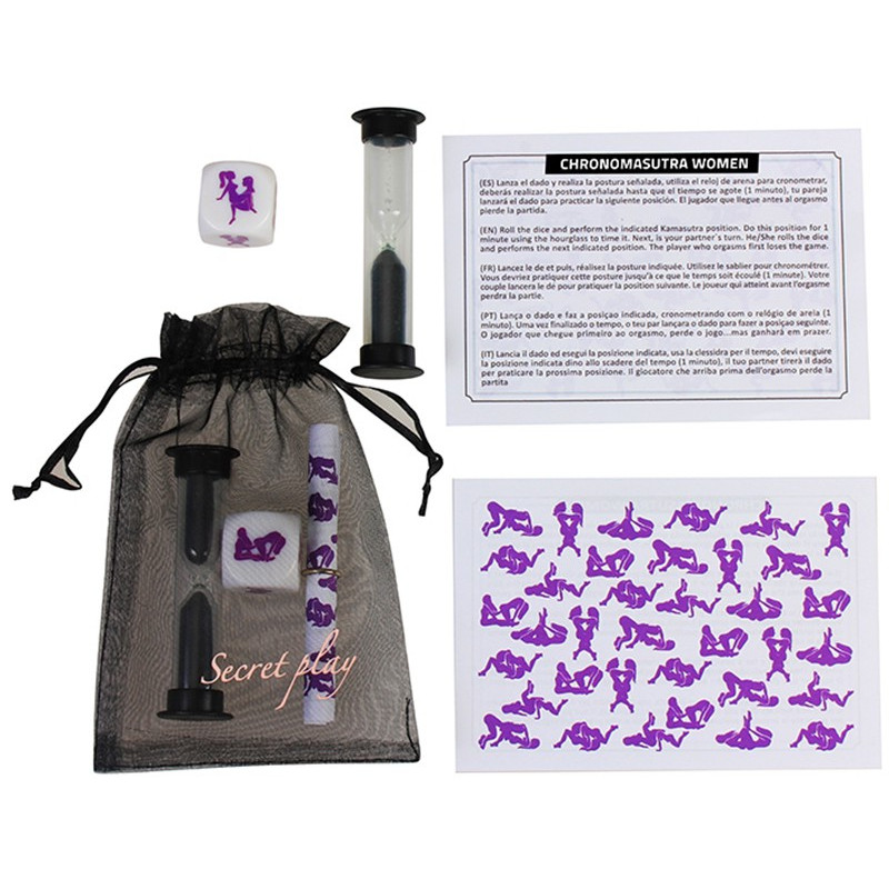 Chronomasutra kit dés pour couple femmes