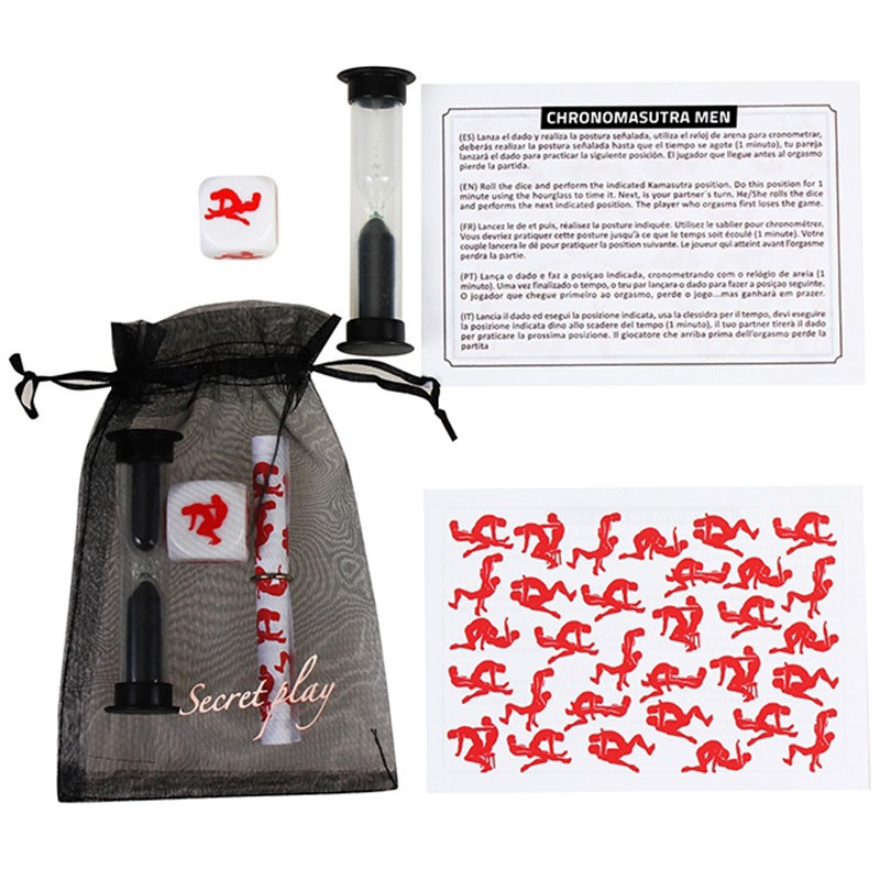 Chronomasutra kit dés pour couple hommes