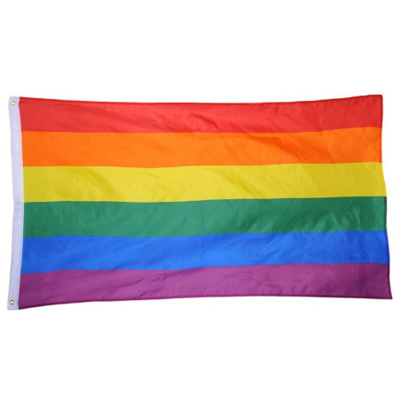 Drapeau gay rainbow 90x150cm
