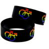 Bracelet silicone Rainbow hommes