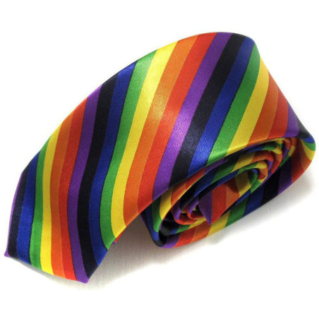 Cravate Arc-en-Ciel LBGT