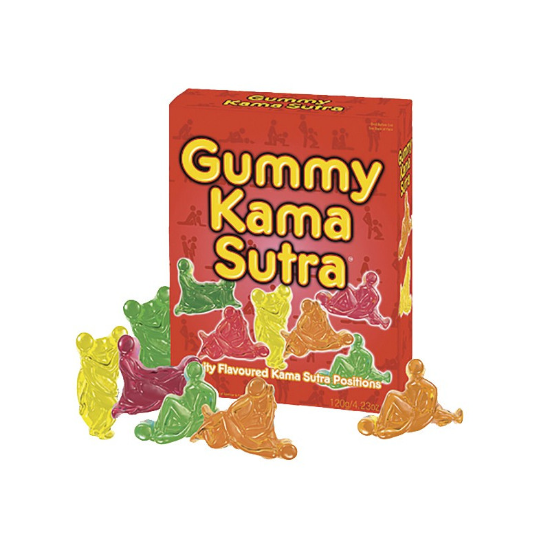 Bonbons gélifiés fruités Kama Sutra 120g