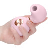 Stimulateur clitoris rechargeable Invincible rose