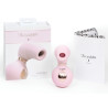 Stimulateur clitoris rechargeable Invincible rose