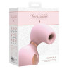 Stimulateur clitoris rechargeable Invincible rose