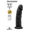 Gode ventouse 7,5" noir SilexD 18,5 x Ø4,6cm