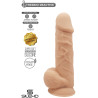 Gode ventouse et bourses 8,5" SilexD 20,5 x Ø5cm