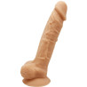 Gode ventouse et bourses 9" SilexD 24 x Ø4,9cm