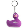 Porte-clés canard violet