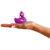 Porte-clés canard violet