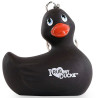 Porte-clés canard noir