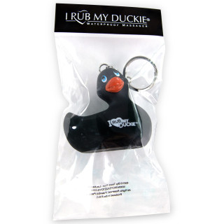 Porte-clés canard noir