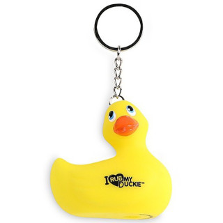 Porte-clés canard jaune
