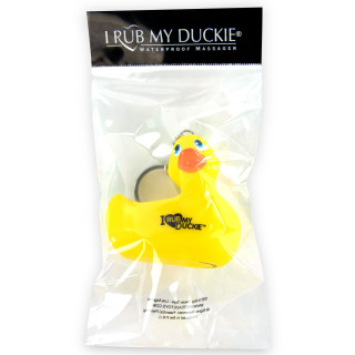 Porte-clés canard jaune