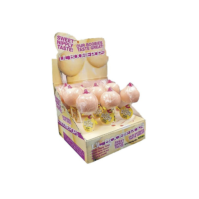 Sucette 58g seins saveur fraise