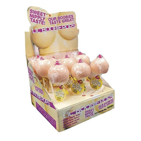 Sucette 58g seins saveur fraise