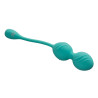 Boules Geisha Vibro Groove Duo vert menthe Ø3,3cm
