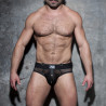 Slip Bottomless MESH MIXED noir XXL