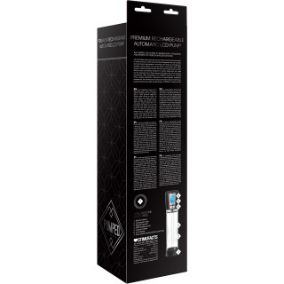 Pompe pénis automatique avec écran LCD 20xØ6cm emballage arrière