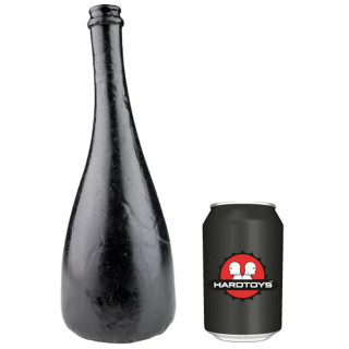 Gode noir bouteille de Champagne 28xØ11cm