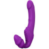 Gode ceinture strapless vibrant Double Dipper