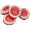 10 bonbons forme préservatif à la fraise 75g déballés