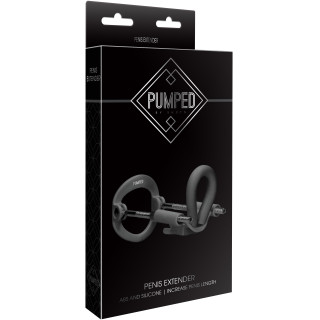 Extenseur de pénis noir Pumped packaging