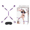 Menottes LUX FETISH 7 pièces Bed Spreader